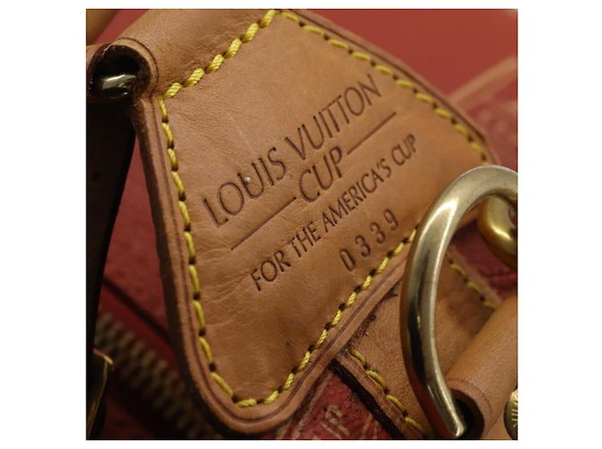 Borsa LOUIS VUITTON LV Cup Suc Marine PVC Leather Aboganie M80022 LV Auth 195197A - vista 23
