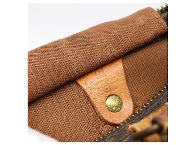 Borsa a mano LOUIS VUITTON Monogram Speedy 25 M41528 LV Auth 196417 Monogramma - vista 12