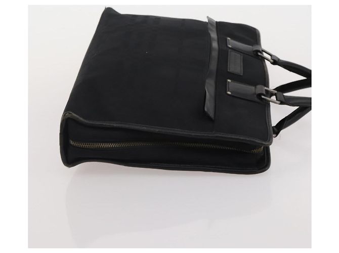 Borsa da lavoro BURBERRY in pelle e tela set da 4 Khaki Black Auth 190008 - vista 22