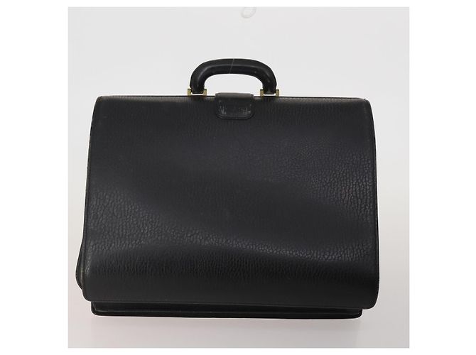 Borsa da lavoro BURBERRY in pelle e tela set da 4 Khaki Black Auth 190008 - vista 3