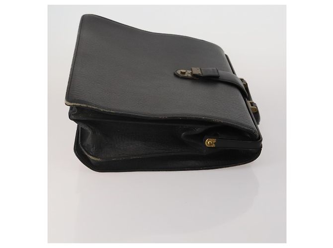 Borsa da lavoro BURBERRY in pelle e tela set da 4 Khaki Black Auth 190008 - vista 4