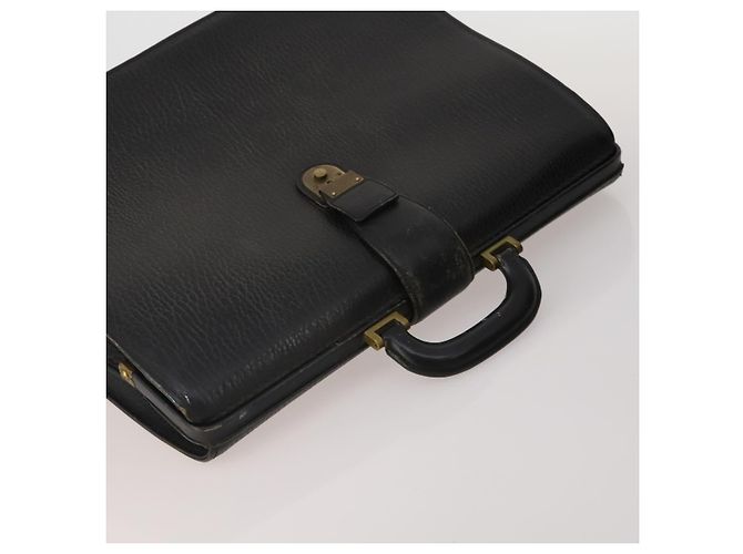 Borsa da lavoro BURBERRY in pelle e tela set da 4 Khaki Black Auth 190008 - vista 5