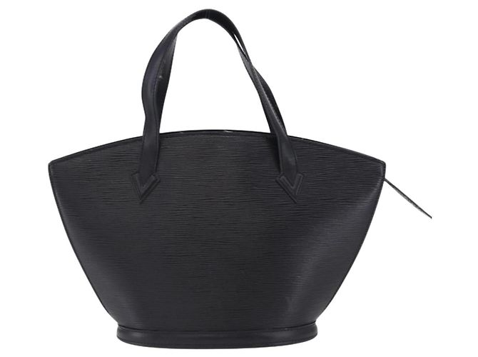 LOUIS VUITTON Epi Saint Jacques Shopping Bag Black M52272 LV Auth 196253 Nero - vista 13
