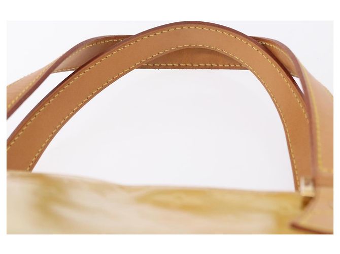 Borsa a mano LOUIS VUITTON Monogram Vernis Houston Gris M91053 LV Auth BA14923 Grigio - vista 14