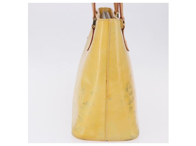 Borsa a mano LOUIS VUITTON Monogram Vernis Houston Gris M91053 LV Auth BA14923 Grigio - vista 5