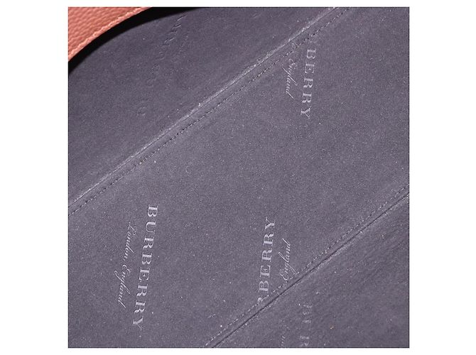 BURBERRY Tote Bag aus Leder, braun, authentisch ka5716 - Ansicht 15