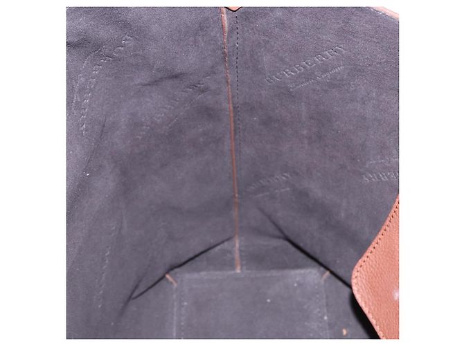 BURBERRY Tote Bag aus Leder, braun, authentisch ka5716 - Ansicht 17