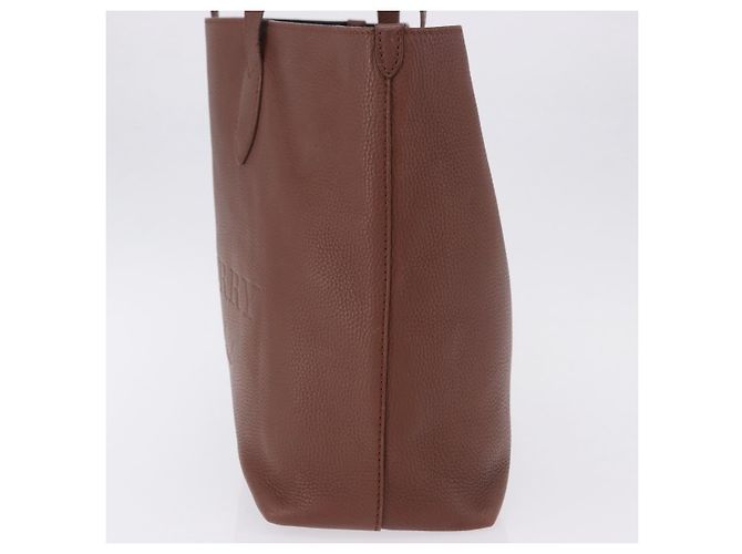 BURBERRY Tote Bag aus Leder, braun, authentisch ka5716 - Ansicht 4