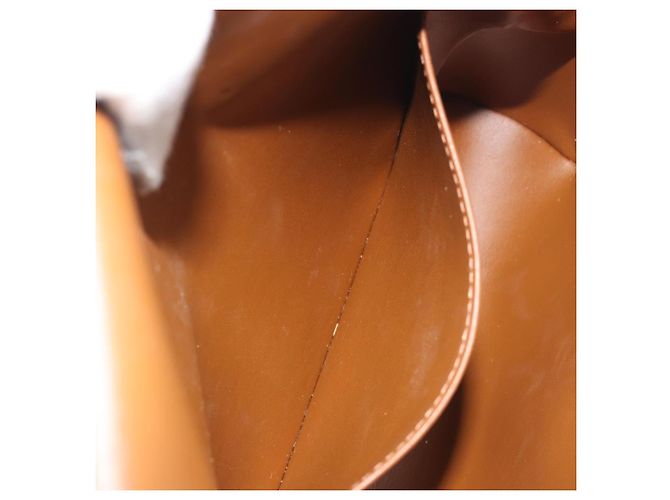 LOUIS VUITTON Monogram Vernis Thompson Street Bag Bronze M91124 LV Auth ka5722 Bronce - vista 23