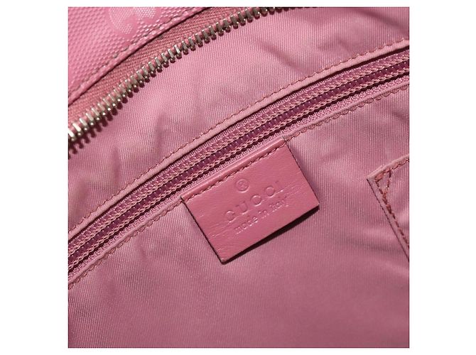 Borsa a tracolla GUCCI GG Implementation PVC Pelle Viola Oro 201446 Auth 198663A Porpora - vista 16