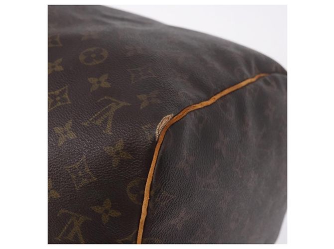 LOUIS VUITTON Monogram Keepall 55 Boston Bag M41424 LV Auth 196206 Monogramma - vista 17