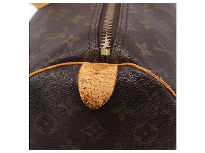 LOUIS VUITTON Monogram Keepall 55 Boston Bag M41424 LV Auth 196206 Monogramma - vista 18
