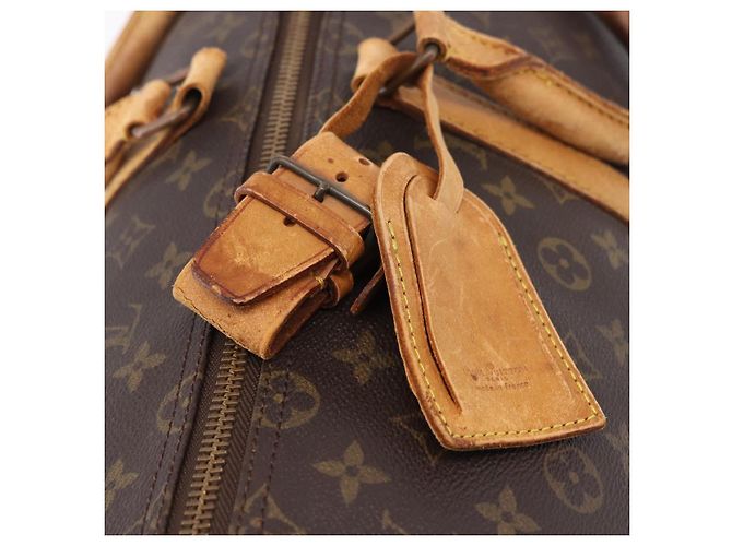 LOUIS VUITTON Monogram Keepall 55 Boston Bag M41424 LV Auth 196206 Monogramma - vista 19