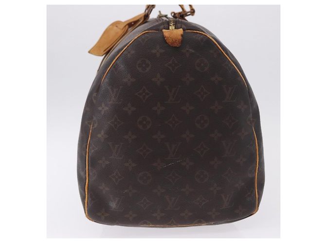 LOUIS VUITTON Monogram Keepall 55 Boston Bag M41424 LV Auth 196206 Monogramma - vista 3