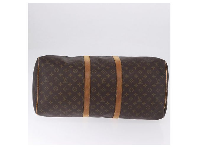 LOUIS VUITTON Monogram Keepall 55 Boston Bag M41424 LV Auth 196206 Monogramma - vista 6