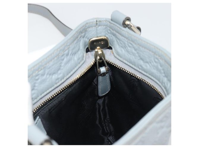 Borsa a tracolla GUCCI Guccissima GG Canvas Pelle Grigio Oro 201538 Auth 198273A Marrone D'oro - vista 18