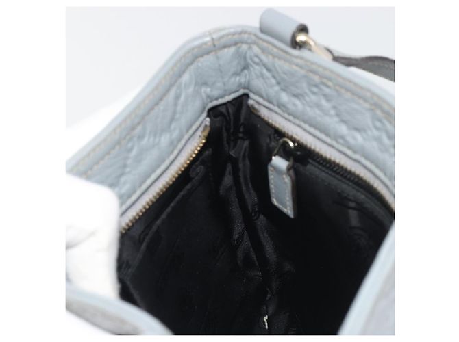 Borsa a tracolla GUCCI Guccissima GG Canvas Pelle Grigio Oro 201538 Auth 198273A Marrone D'oro - vista 19