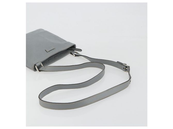 Borsa a tracolla GUCCI Guccissima GG Canvas Pelle Grigio Oro 201538 Auth 198273A Marrone D'oro - vista 7
