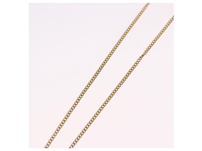 Collana CHANEL COCO Mark metallo tono oro CC Auth 198855V - vista 11
