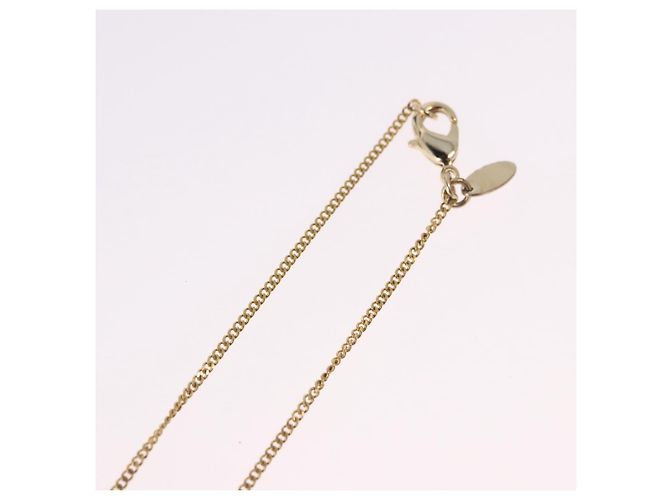 Collana CHANEL COCO Mark metallo tono oro CC Auth 198855V - vista 12