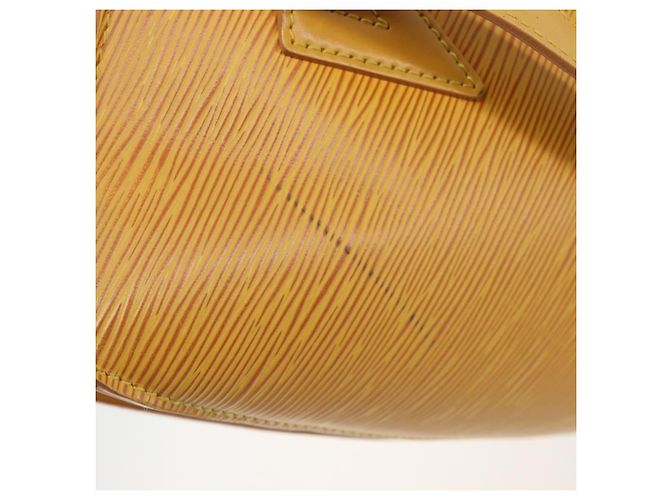 Bolso Shopping LOUIS VUITTON Epi Saint Jacques Yellow M52269 LV Auth ka5781 Amarillo - vista 10