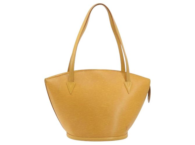 Bolso Shopping LOUIS VUITTON Epi Saint Jacques Yellow M52269 LV Auth ka5781 Amarillo - vista 13