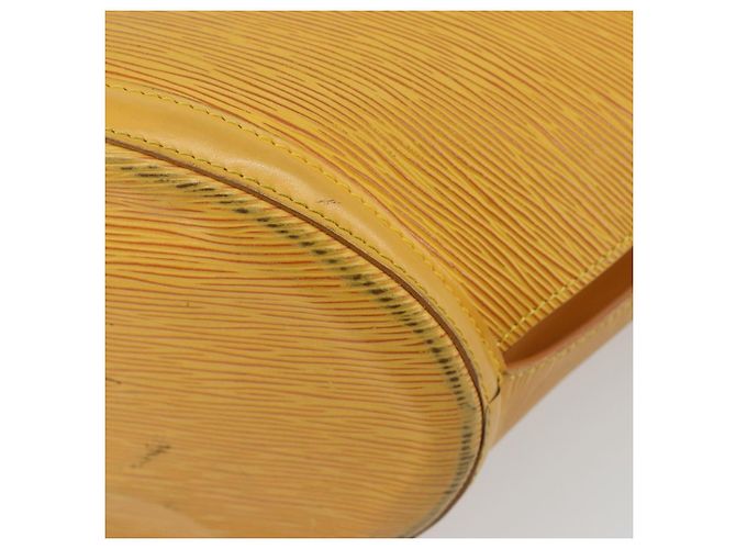 Bolso Shopping LOUIS VUITTON Epi Saint Jacques Yellow M52269 LV Auth ka5781 Amarillo - vista 17