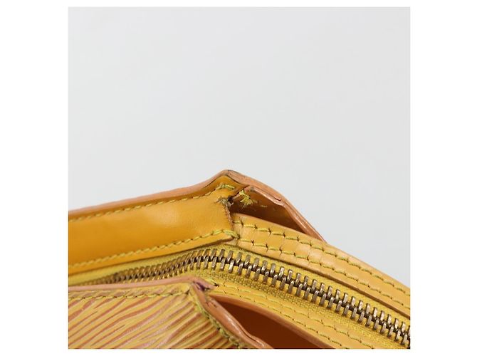 Bolso Shopping LOUIS VUITTON Epi Saint Jacques Yellow M52269 LV Auth ka5781 Amarillo - vista 19