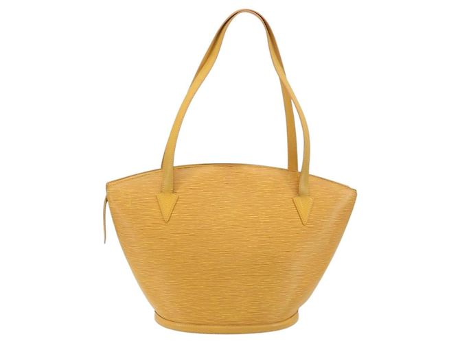 Bolso Shopping LOUIS VUITTON Epi Saint Jacques Yellow M52269 LV Auth ka5781 Amarillo - vista 2