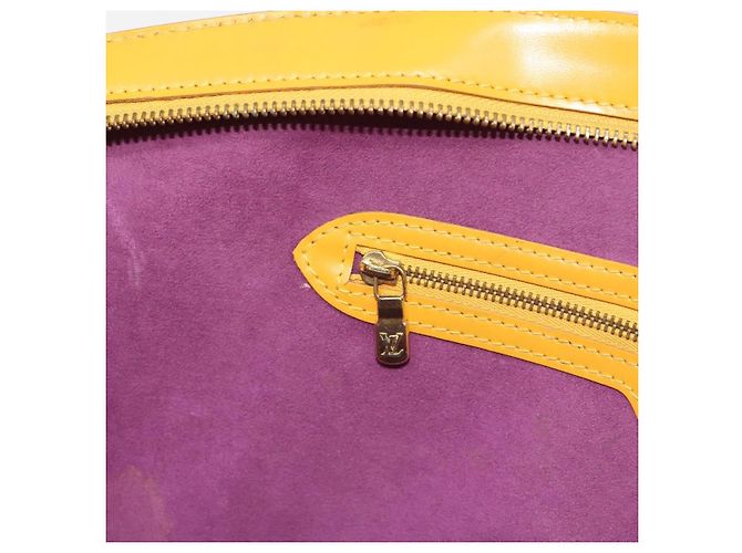 Bolso Shopping LOUIS VUITTON Epi Saint Jacques Yellow M52269 LV Auth ka5781 Amarillo - vista 24