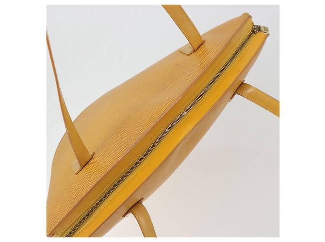 Bolso Shopping LOUIS VUITTON Epi Saint Jacques Yellow M52269 LV Auth ka5781 Amarillo - vista 7