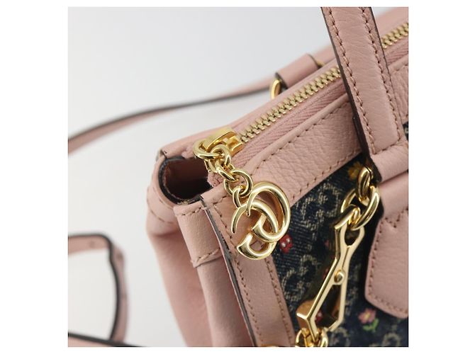 Borsa GUCCI GG Marmont Ofidia Denim 2way Blue 547551 Auth BA14795M - vista 18