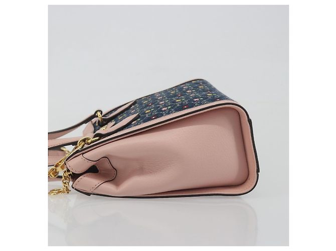 Borsa GUCCI GG Marmont Ofidia Denim 2way Blue 547551 Auth BA14795M - vista 5