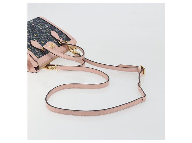 Borsa GUCCI GG Marmont Ofidia Denim 2way Blue 547551 Auth BA14795M - vista 9