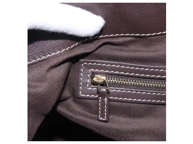 Borsa GUCCI GG Canvas GG crystal Coated Canvas Beige Gold 223964 Auth 197056 D'oro - vista 20