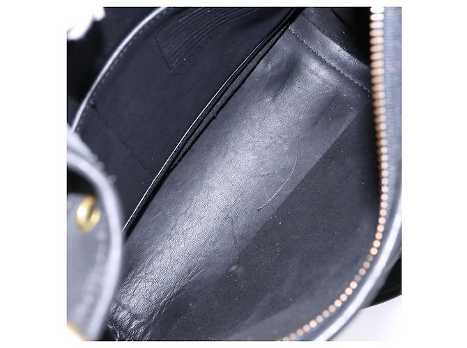 Borsa a tracolla Coach in pelle nera e oro Auth am8902 Nero D'oro - Ansicht 10