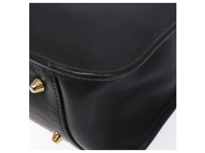 Borsa a tracolla Coach in pelle nera e oro Auth am8902 Nero D'oro - Ansicht 15