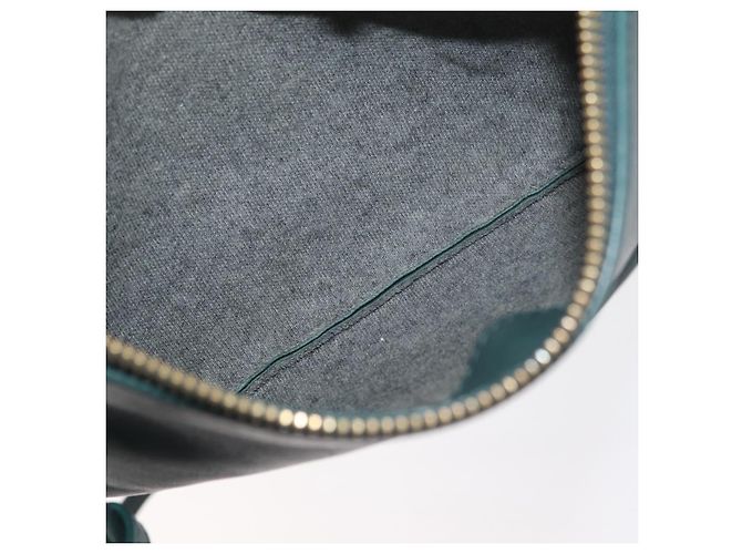 Céline Borsa a tracolla CELINE Trio in pelle verde e oro Auth 177008A D'oro - vista 21