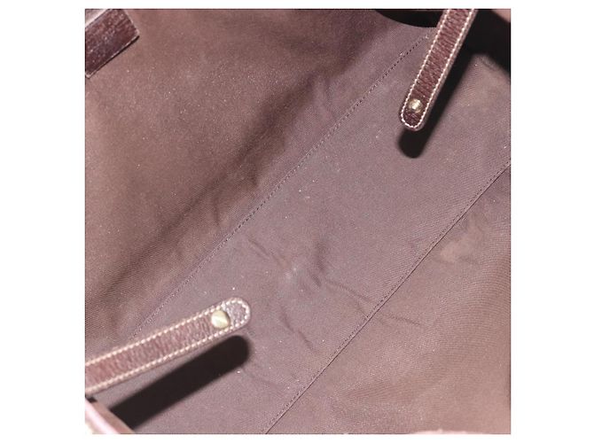 GUCCI GG Canvas Web Sherry Line Tote Bag Braun Gold 163805 Auth mr2841 Golden - Ansicht 16