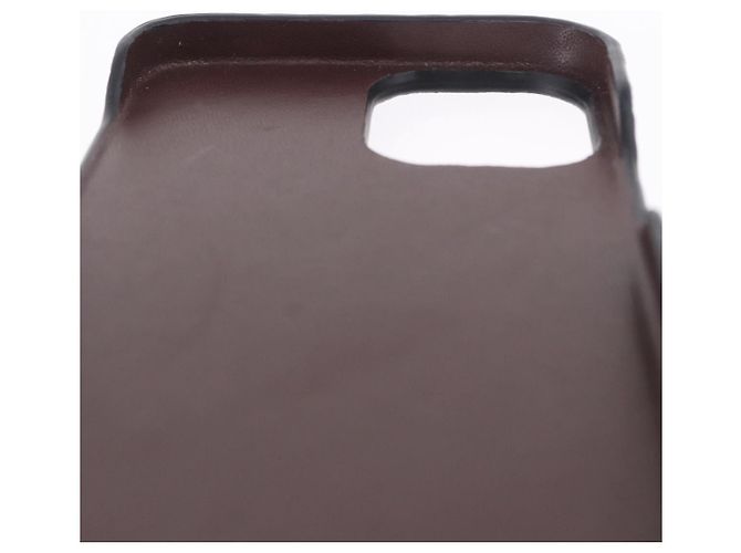 Capa iPhone11 CHANEL em couro Caviar Preto CC Auth BA15247V - vista 14