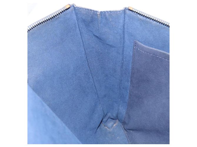 LOUIS VUITTON Borsa Pochette Jules GM Pelle Taurillon Navy M68235 Auth 196665A Blu navy - vista 18
