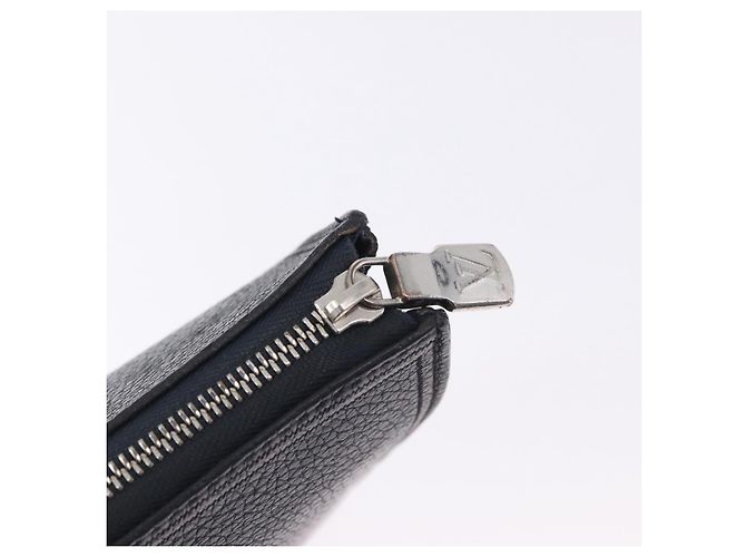 LOUIS VUITTON Borsa Pochette Jules GM Pelle Taurillon Navy M68235 Auth 196665A Blu navy - vista 9