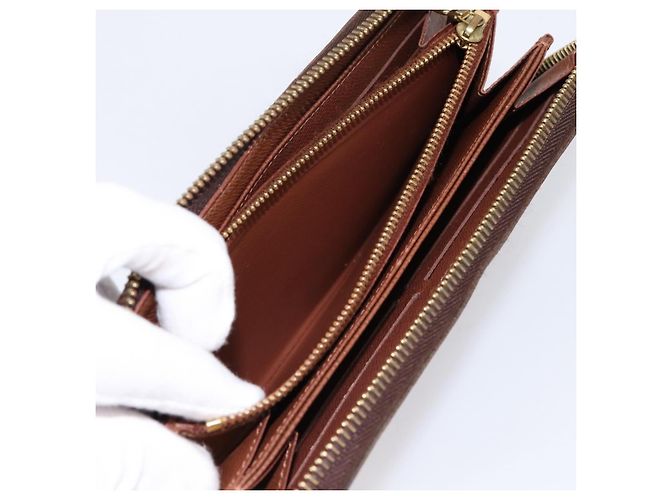 LOUIS VUITTON Monogram Zippy Wallet Long Wallet M42616 LV Auth 198765 Monogramma - vista 11