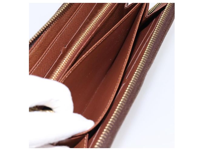 LOUIS VUITTON Monogram Zippy Wallet Long Wallet M42616 LV Auth 198765 Monogramma - vista 21