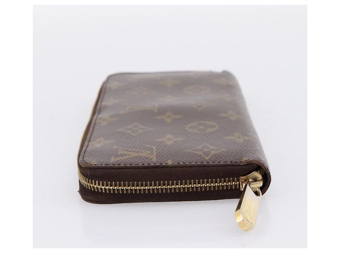 LOUIS VUITTON Monogram Zippy Wallet Long Wallet M42616 LV Auth 198765 Monogramma - vista 3