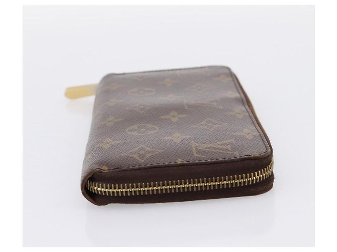 LOUIS VUITTON Monogram Zippy Wallet Long Wallet M42616 LV Auth 198765 Monogramma - vista 4