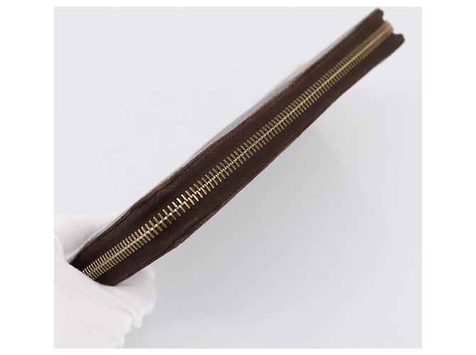 LOUIS VUITTON Monogram Zippy Wallet Long Wallet M42616 LV Auth 198765 Monogramma - vista 5