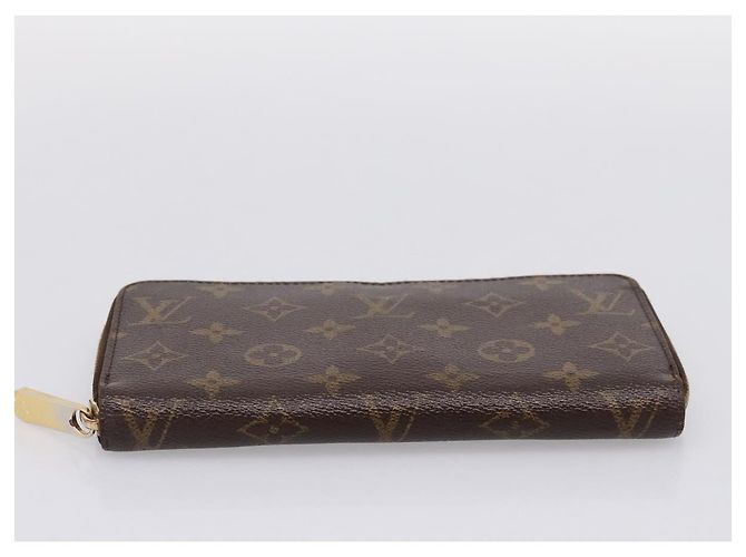 LOUIS VUITTON Monogram Zippy Wallet Long Wallet M42616 LV Auth 198765 Monogramma - vista 6
