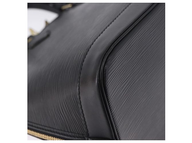 LOUIS VUITTON Epi Alma Hand Bag Noir Black M52142 LV Auth 198747V Nero - vista 16