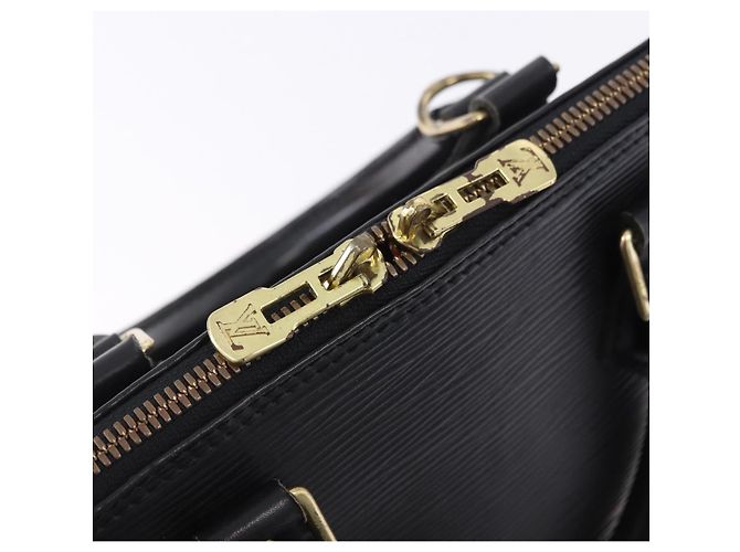 LOUIS VUITTON Epi Alma Hand Bag Noir Black M52142 LV Auth 198747V Nero - vista 18